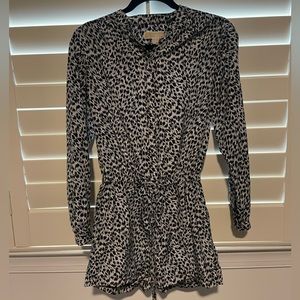 Leopard print Michael Kors romper